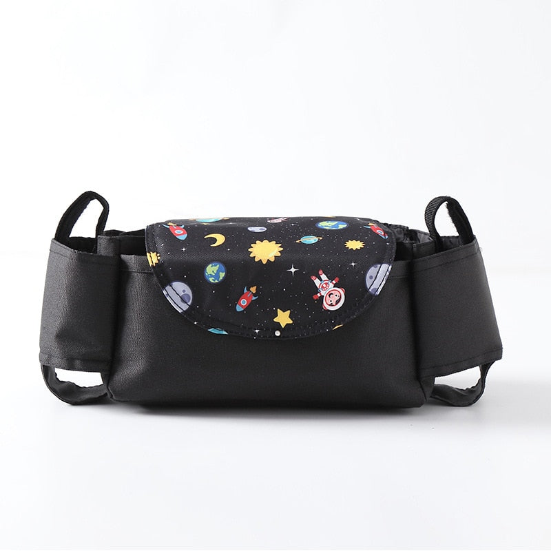 Baby Stroller Organizer Cup Holder Stroller Bag Baby Car Bag Trolley Bag Large Capacity Travel Baby Stroller Accessories