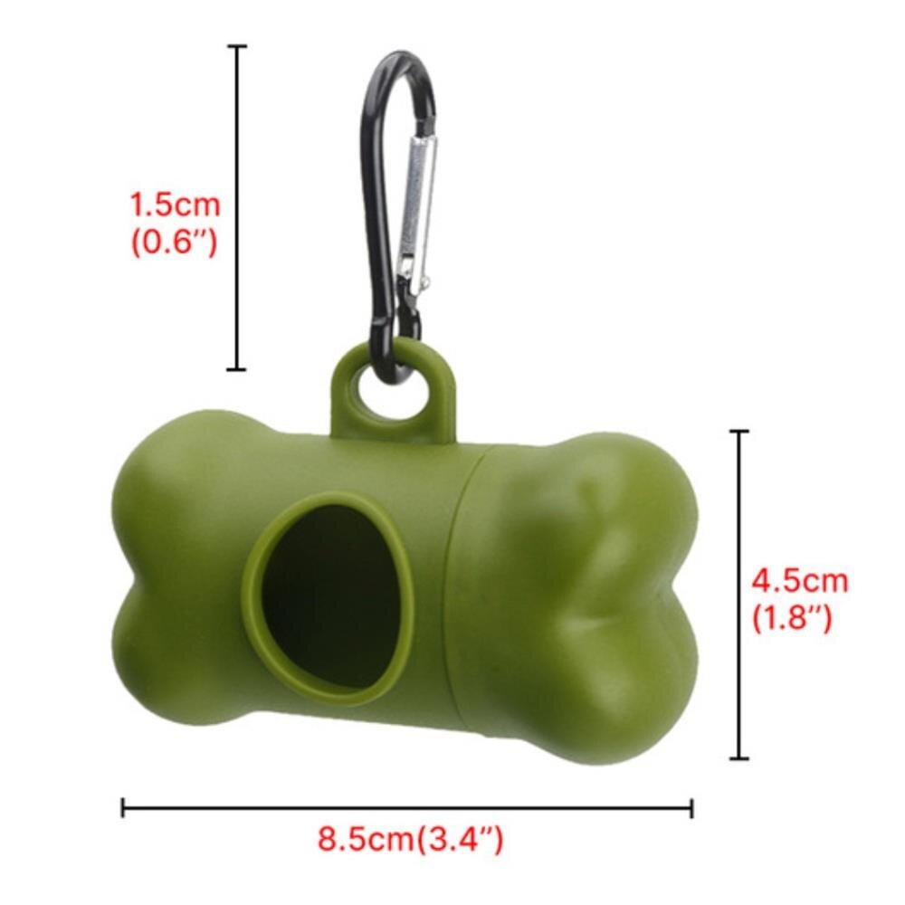 Waste Bag Carrier Dispenser for Dog/Cat Poop Bags