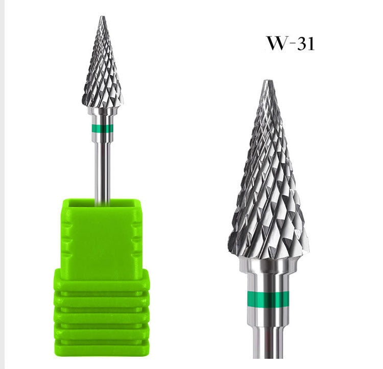 high quality1pcs Carbide Tungsten Cutter Nail Bit Wearproof Manicure Polishing Clean Cuticle Polishing Tools for Manicure Drill