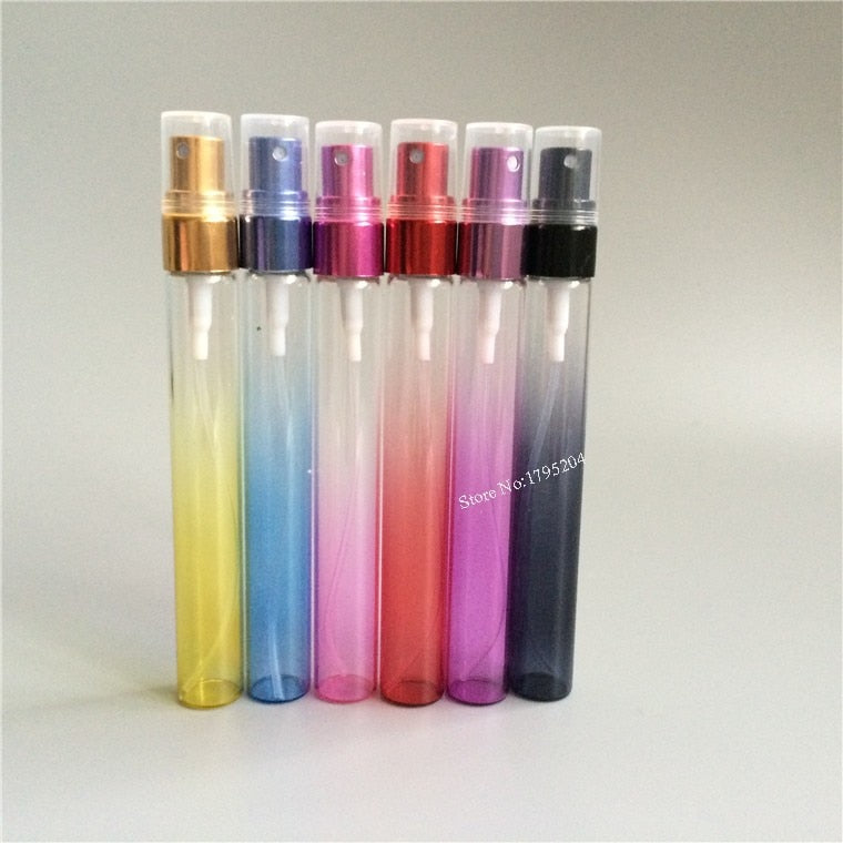 300pcs/lot Mini 10ml Glass Sprayer Bottle 1/3 oz Refillable Perfume Atomizer 10cc Fragrance parfum Vials