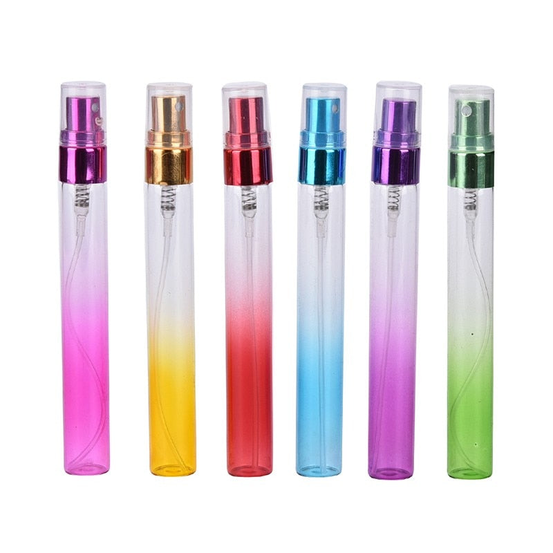 300pcs/lot Mini 10ml Glass Sprayer Bottle 1/3 oz Refillable Perfume Atomizer 10cc Fragrance parfum Vials