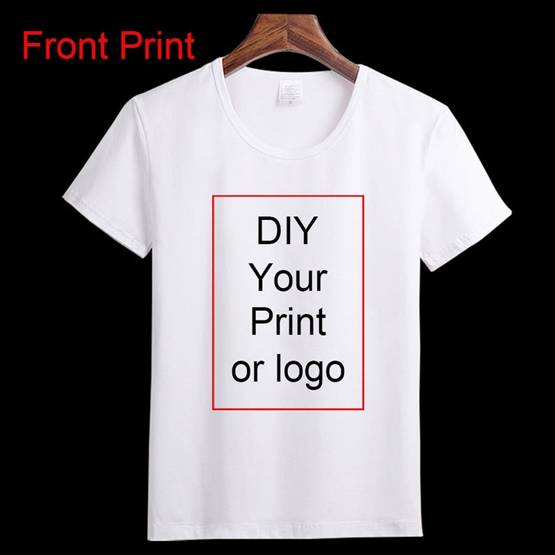 Customized Print T Shirt Women&#39;s Man DIY Photo Logo Brand Top Tees T-shirt Men&#39;s Boy&#39;s clothes Casual Kid&#39;s Baby&#39;s Tshirt