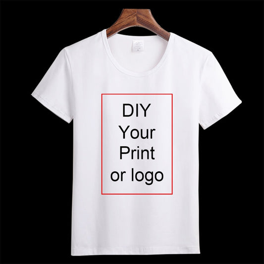 Customized Print T Shirt Women&#39;s Man DIY Photo Logo Brand Top Tees T-shirt Men&#39;s Boy&#39;s clothes Casual Kid&#39;s Baby&#39;s Tshirt