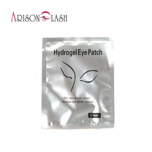 50/100 Pairs/Lot Patches for Eyelash Extension Under Eye Pads Paper Patches Pink Lint free Stickers for False Eyelashes