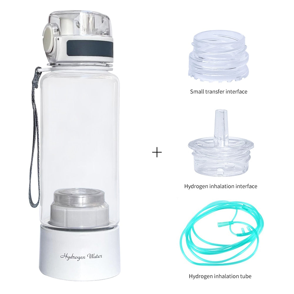 Bluevida new sports style SPE &amp; PEM hydrogen water generator, H2 up to 3000ppb and large battery capacity hydrogen water bottle