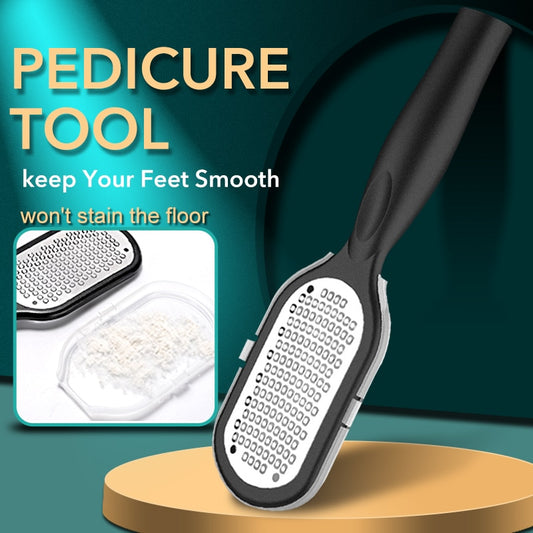 1 Pcs Professional Stainless Steel Callus Remover Foot File Scraper Pedicure Tools Dead Skin Remove for Heels Feet Care Products