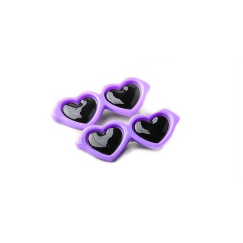 New Pet Lovely Heart Sunglasses Hairpins Pet Dog Bows Hair Clips for Puppy Dogs Cat Yorkie Teddy Pet Hair Decor Pet Supplies 1pc