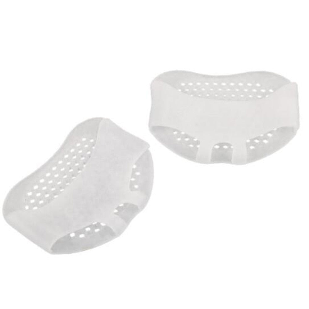 2pcs Silicone Metatarsal Pads Toe Separator Pain Relief Foot Pads Orthotics Foot Massage Insoles Forefoot Socks Foot Care Tool