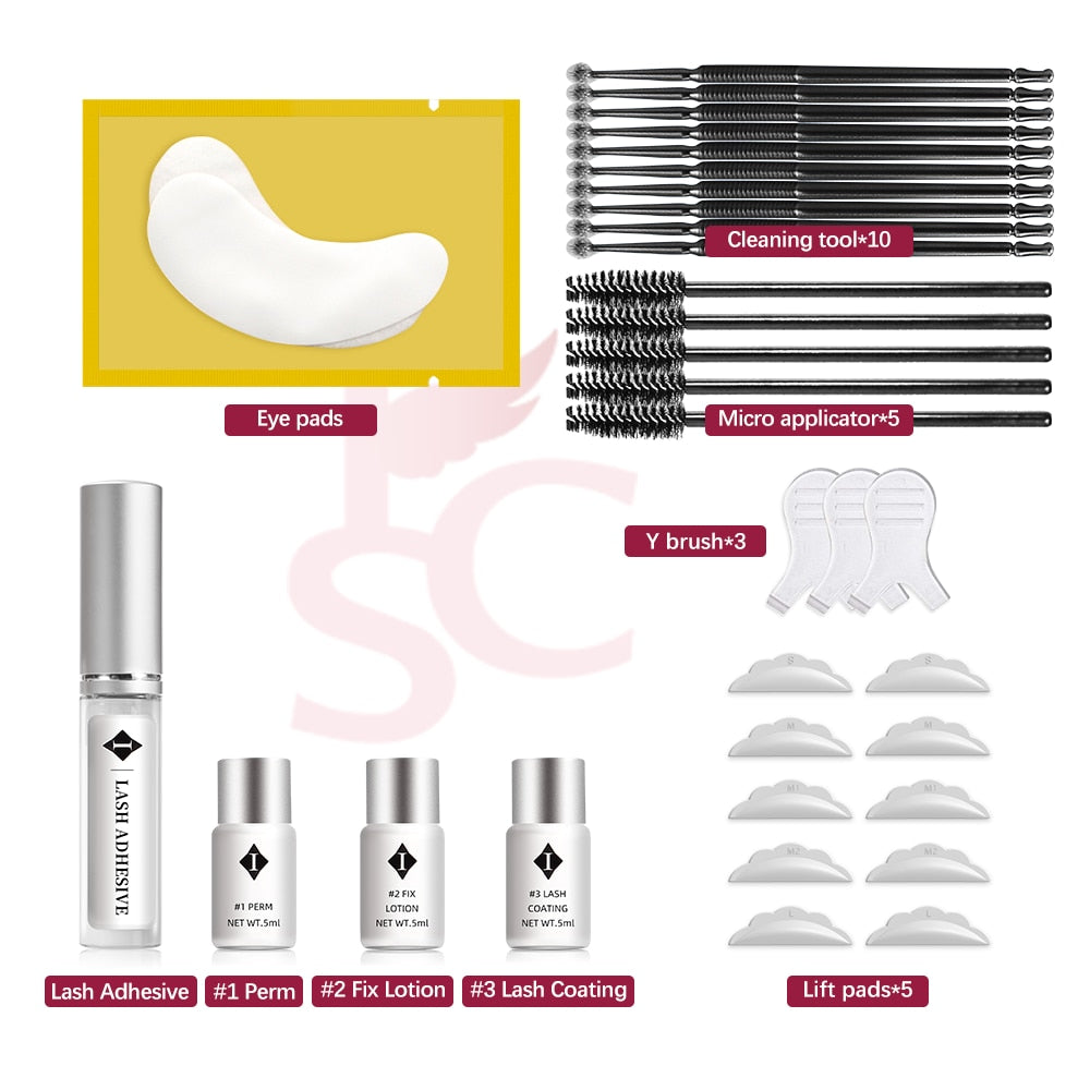 ICONSIGN 3-5 Minutes Quick Lash Perm Lash Lift Eyelash Perming Set New Version Lash Lift Kit Cilia Beauty Makeup Tools