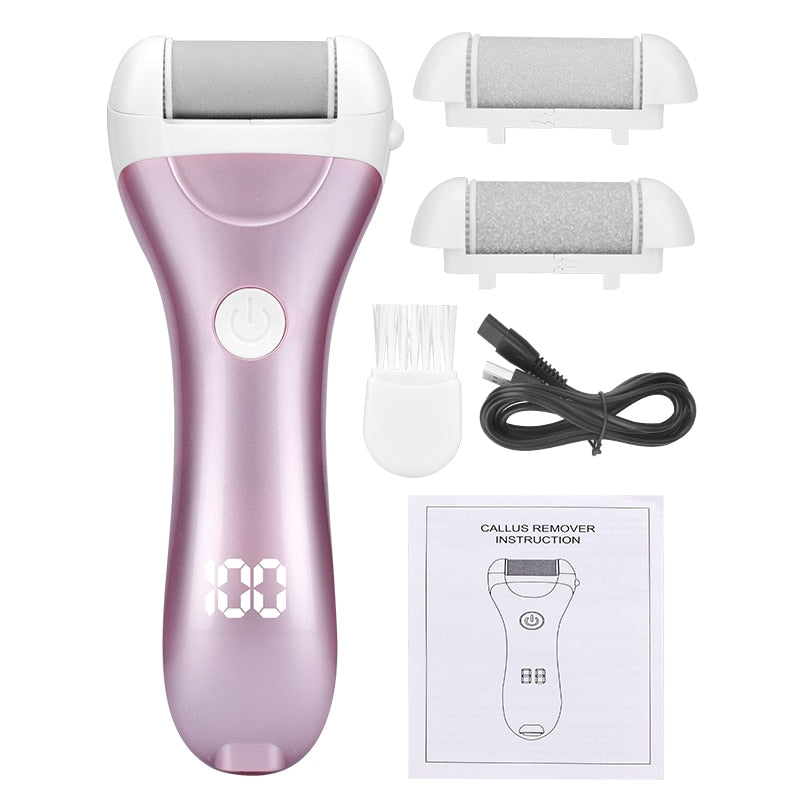 Hot sale Charged Electric Foot File for Heels Grinding Pedicure Tools Professional Foot Care Tool Dead Hard Skin Callus Remover