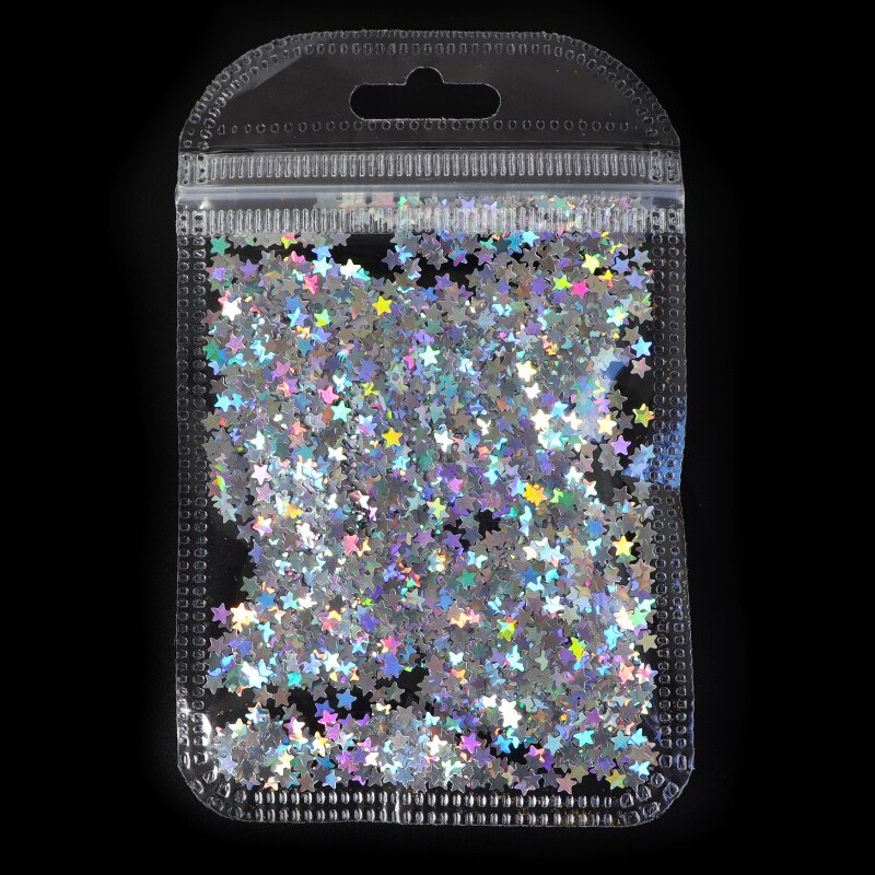 Holographic Red Butterfly Nail Art Glitter Sequins Decoration 3D Laser Sheet Manicure Charms Parts For Nail Design Accessories