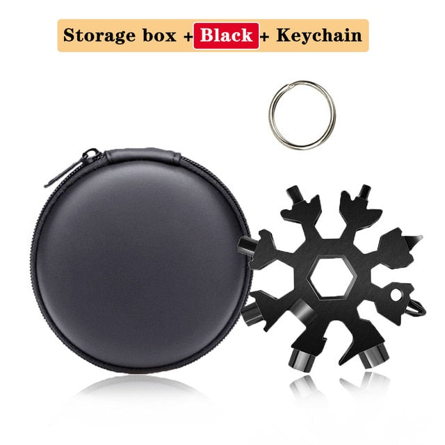 Snowflake Multipurpose Keyring