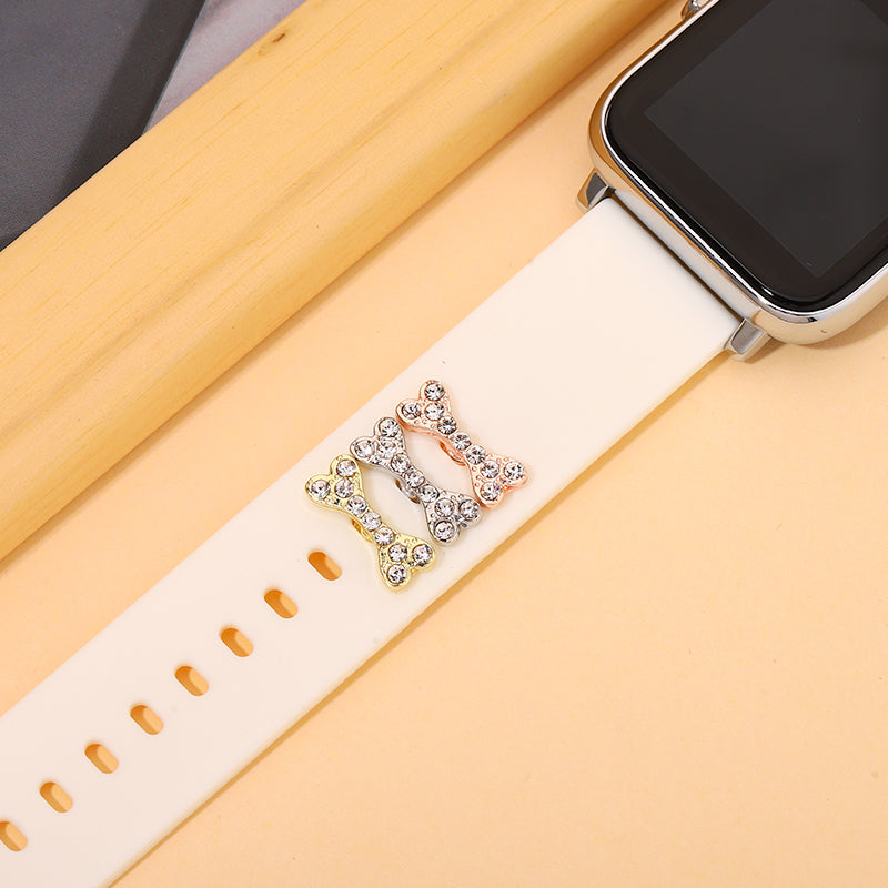 Silicone Bracelet Charms for Apple Watchband